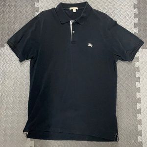 Men’s Burberry Black Polo Shirt